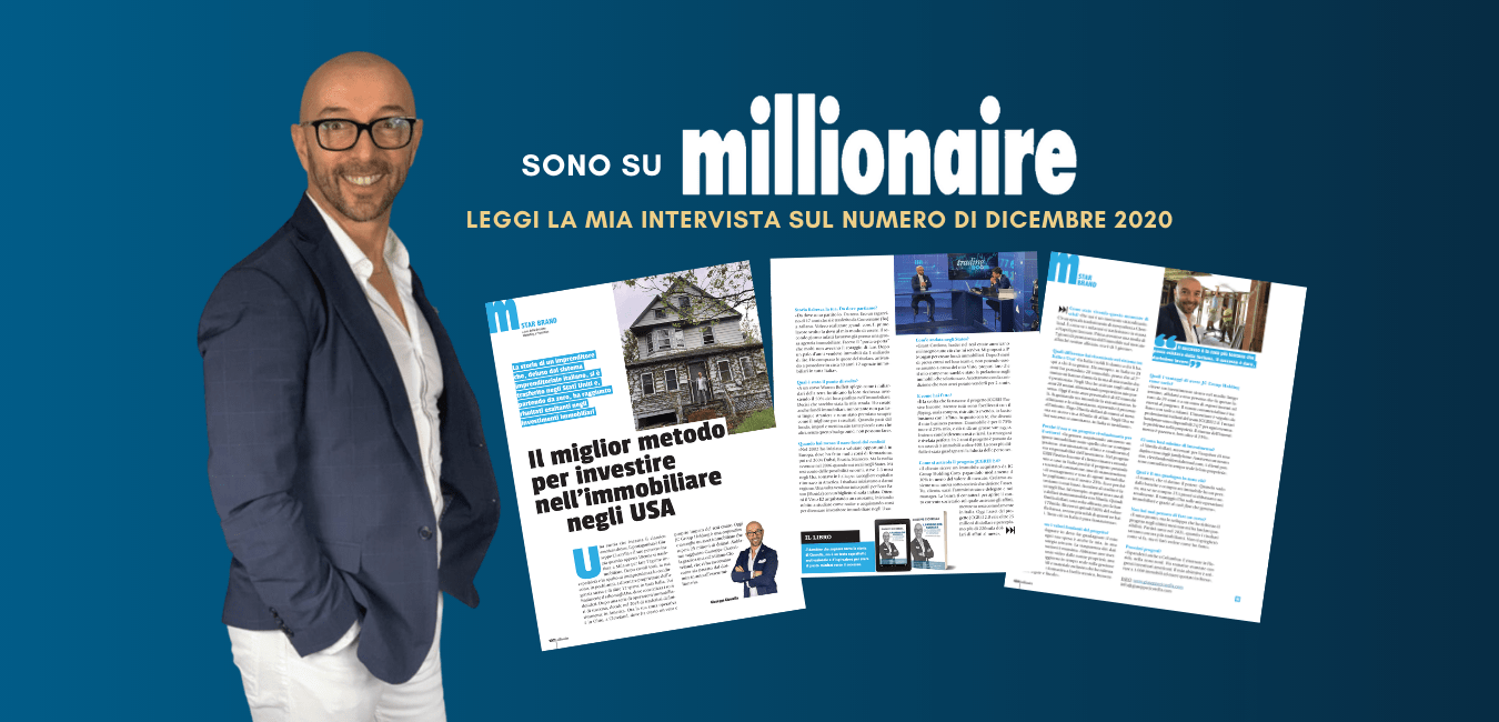 intervista Millionaire Giuseppe Cicorella